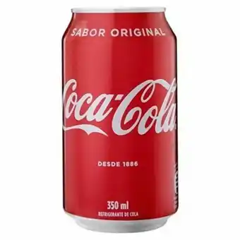 Rede Top Refrigerante coca-cola original 350ml oferta