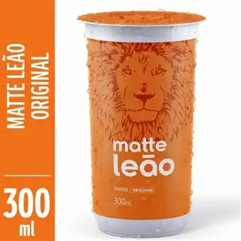 Rede Top Chá pronto matte leão natural copo 300ml oferta