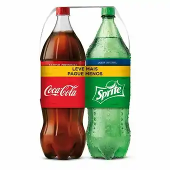 Rede Top Refrigerante coca-cola 2l + sprite 2l oferta