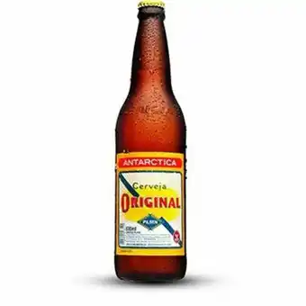 Rede Top Cerveja original antarctica garrafa 600ml oferta
