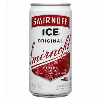 Rede Top Bebida vodka smirnoff ice 269ml oferta