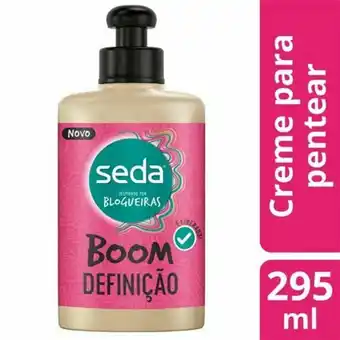 Creme para pentear seda boom definição 295ml