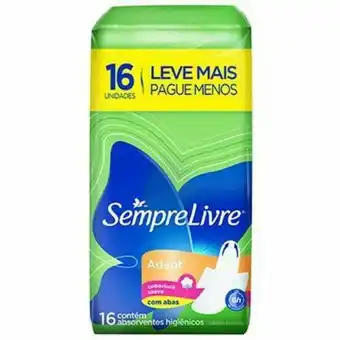 Absorvente sempre livre adapt 16un