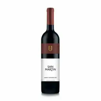 Vinho tinto suave san martin cabernet sauvignon garrafa 750ml