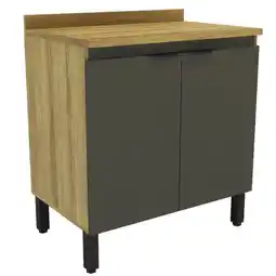 Benoit Balcão mademovel 2301 magnolia 80cm 2 portas com tampo oferta