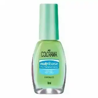 Esmalte nutri base fortalecimento colorama embalagem 8ml