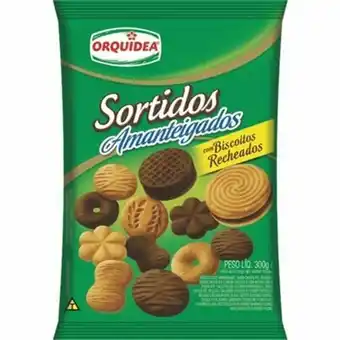 Rede Top Biscoito orquídea sortidos amanteigados 300g oferta