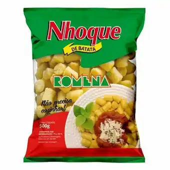Rede Top Massa fresca romena nhoque de batata embalagem 500g oferta