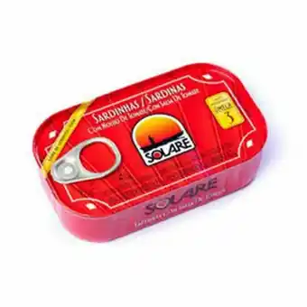Sardinha ao molho de tomate solare lata 125g
