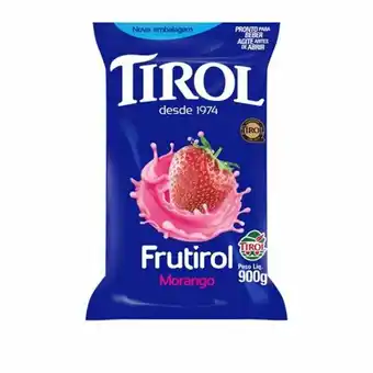 Rede Top Bebida láctea fermentada morango tirol frutirol 900g oferta