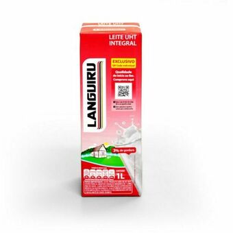 Rede Top Leite integral longa vida languiru 1 litro oferta