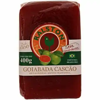 Rede Top Goiabada cascão ralston barra 400g oferta