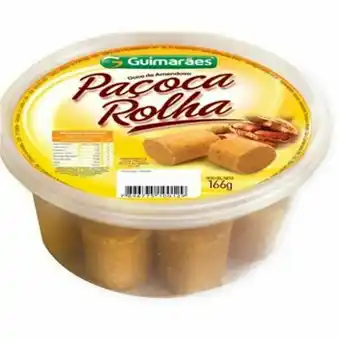 Paçoca rolha guimarães 166g
