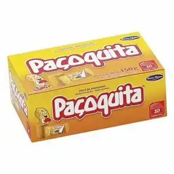 Paçoquita rolha santa helena com 10 unidades 150g