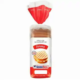 Rede Top Pão de forma sevenboys 450g oferta