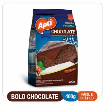 Rede Top Mistura para bolo apti chocolate sachê 400g oferta