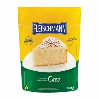 Rede Top Mistura para bolo fleischmann coco 450g oferta