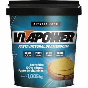 Pasta amendoim vitapower integral embalagem 1,005kg