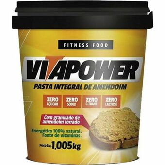 Pasta de amendoim granulada vitapower embalagem 1,005kg