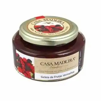 Rede Top Geléia casa madeira frutas vermelhas embalagem 240g oferta