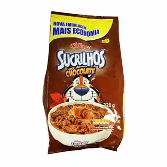 Rede Top Cereal matinal kellogg's sucrilhos chocolate pacote 320g oferta