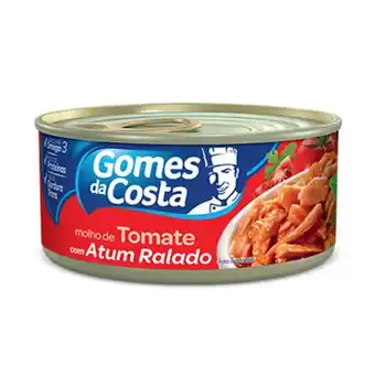 Supermercados Rena Atum gomes da costa ralado ao molho de tomate 170g oferta