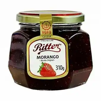 Geléia ritter morango embalagem 310g