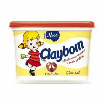 Supermercados Rena Margarina claybom cremosa com sal 500g oferta
