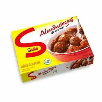 Almondegas sadia bovina 500g