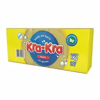 Sabao barra krakra glicerinado 5x200g