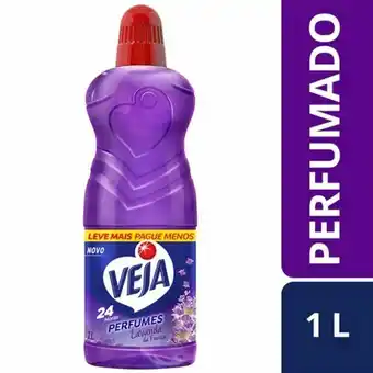 Limpador perfumado veja lavanda 1l