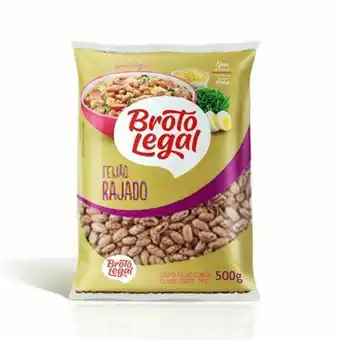 Feijão rajado broto legal 500g
