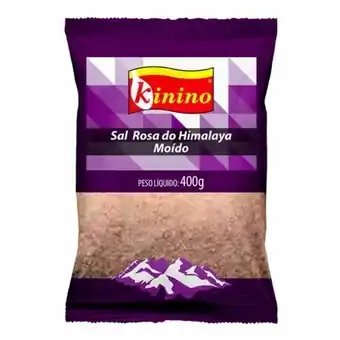 Coocerqui Sal do himalaya kinino embalagem 400g oferta