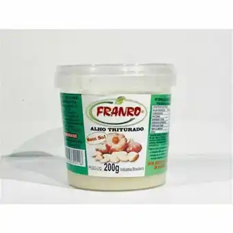 Alho triturado franro 200g