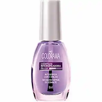 Esmalte colorama cobertura intensificadora da cor embalagem 8ml