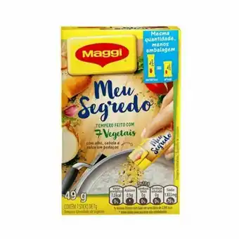 Maggi meu segredo tempero caixa 49g