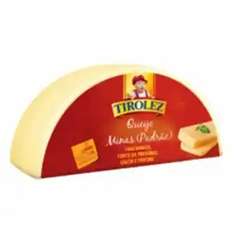 Queijo tirolez minas abre facil kg