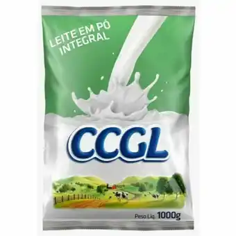 Coocerqui Leite em pó ccgl integral embalagem 1kg oferta