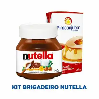 Coocerqui Kit brigadeiro nutella oferta