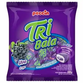 Coocerqui Bala tribala uva 100g oferta