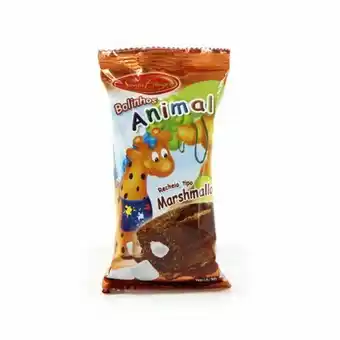 Bolinho santa edwiges animal chocolate marshmallow embalagem 40g
