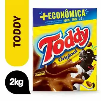 Achocolatado em pó toddy original 2kg