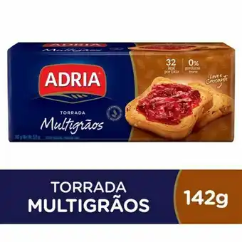 Torrada adria multigrãos 142g