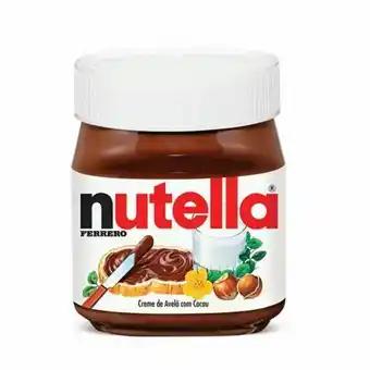 Creme de avelã nutella ferrero natal 350g