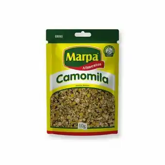 Coocerqui Chá camomila em flores marpa embalagem 10g oferta