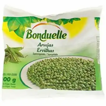 Coocerqui Ervilha congelada bonduelle embalagem 300g oferta