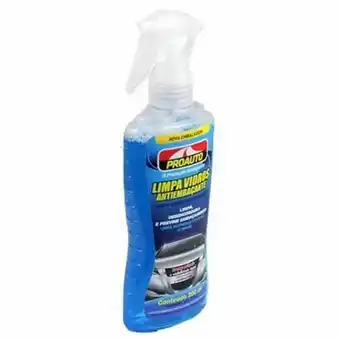 Limpa vidro proauto antiembaçante embalagem 200ml