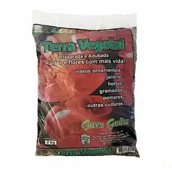 Terra vegetal green garden 2kg