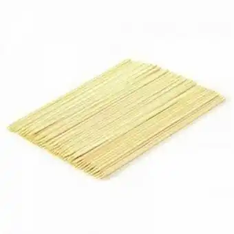 Espeto bambu 30cm ninha embalagem 40 un