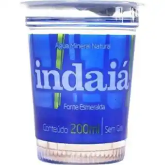 Cidade Supermercados Água mineral indaia 200ml s/gas cop oferta